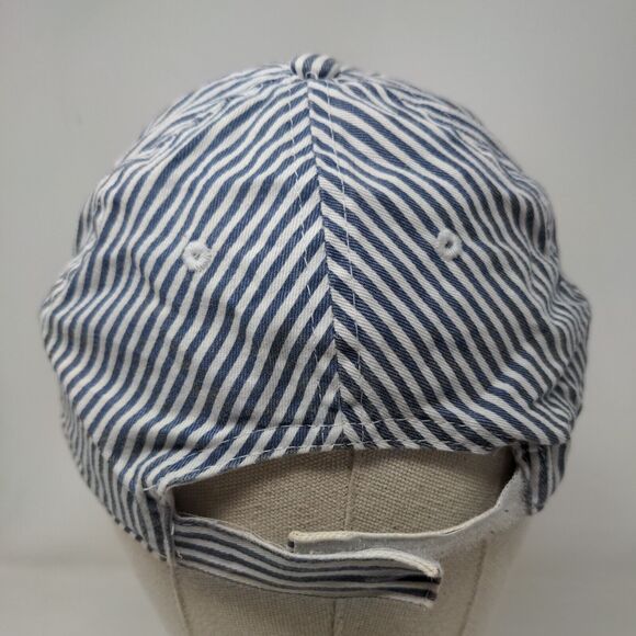 Unbranded Strapback Hat Multicolor Striped Adjustable 6 Panel Blank - Picture 5 of 7